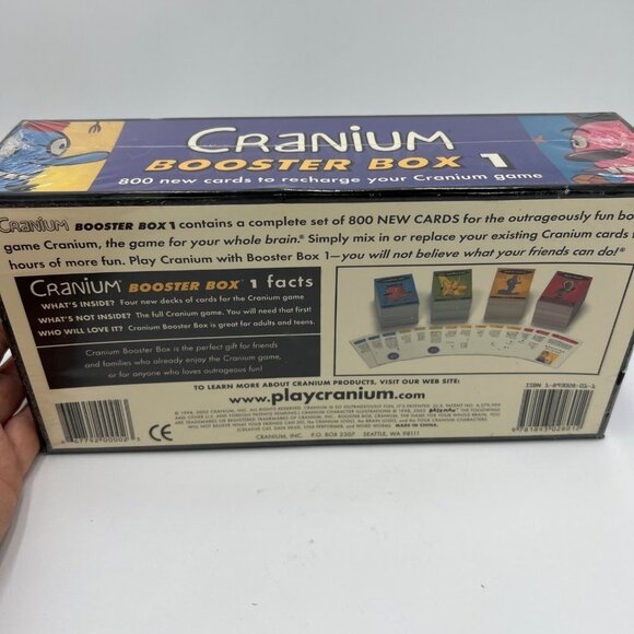 Cranium Booster Box 1"800 new cards to recharge your cranium game" - Picture 2 of 5